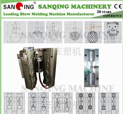 ISO9001 ইস্পাত বোতল ফুঁ ছাঁচ