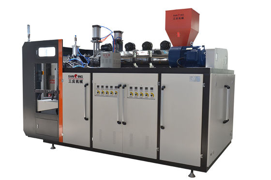 Sanqing ডবল স্টেশন 3000ml Hdpe বোতল উত্পাদন মেশিন 400 পিসি/এইচআর