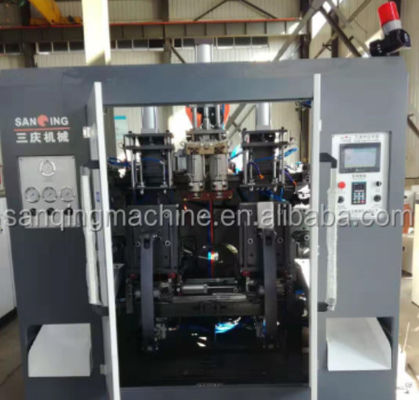 ISO 8MPa প্লাস্টিক Hdpe বোতল ফুঁ মেশিন PE ব্লো ছাঁচনির্মাণ 35KN