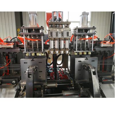 5HP এয়ার কুলিং 4 ক্যাভিটি ব্লো মোল্ডিং মেশিন 13KW 400PCS/HR