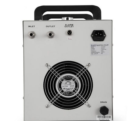 10L/Min Industrial Industrial 60HZ Chiller Cw 3000 19kg সজ্জিত হাই স্পিড ফ্যান ভিতরে