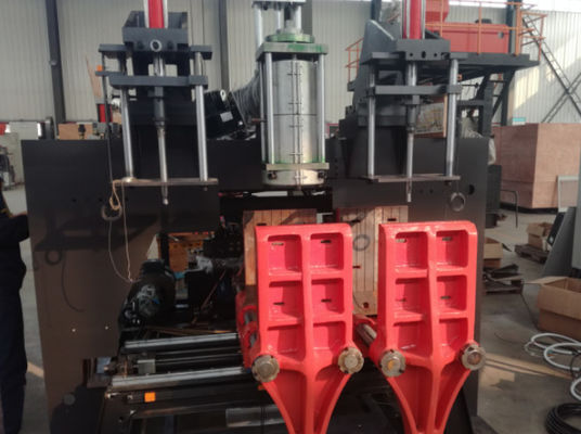 ডাবল স্টেশন 75 মিমি জেরি ছাঁচনির্মাণ মেশিন সম্পূর্ণ হাইড্রোলিক ব্লো করতে পারেন